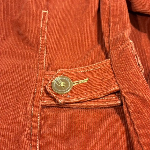 Tulle orange corduroy jacket - Picture 10 of 10